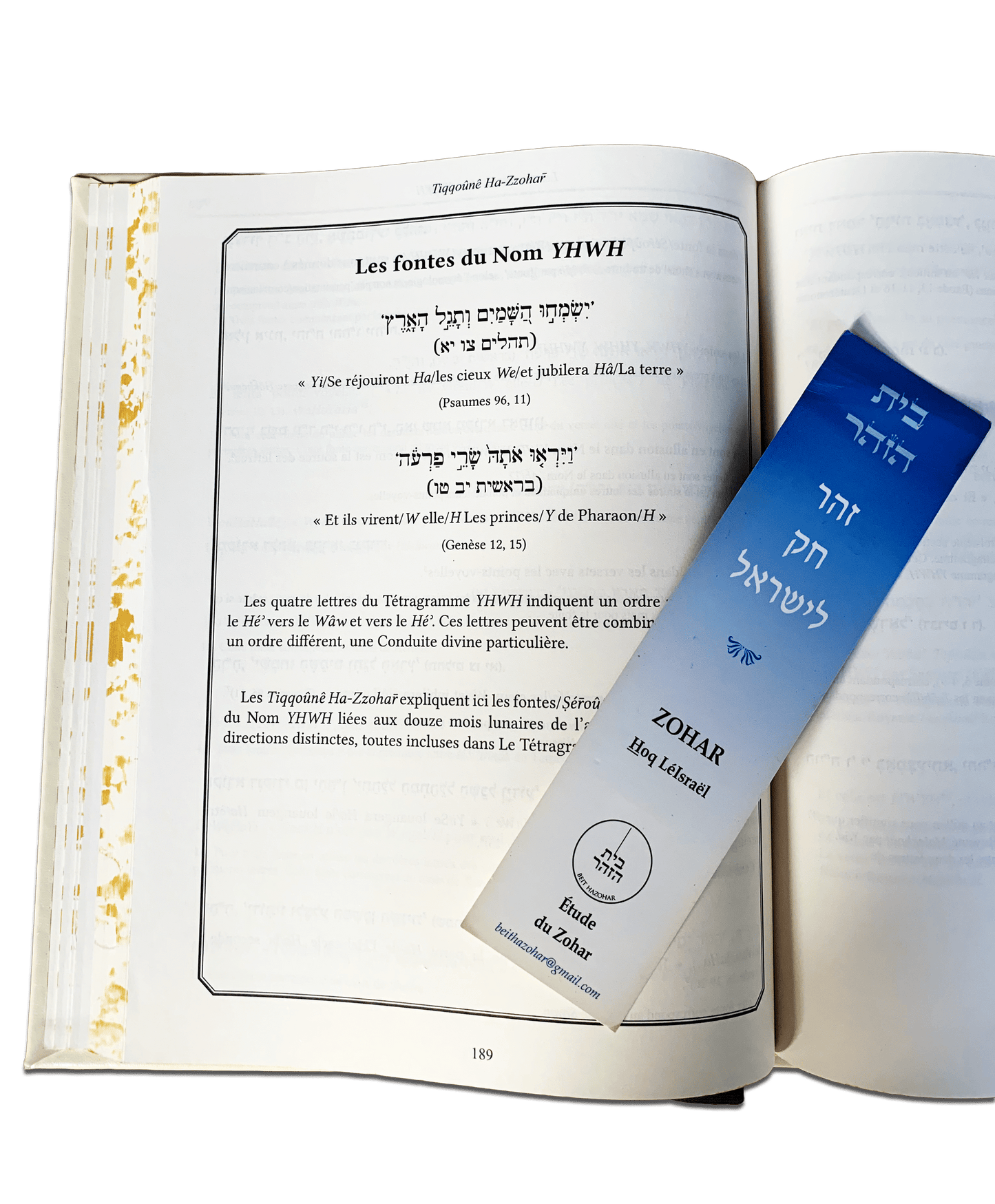 Tiqqouney Ha Zohar Les Arrangements du Zohar Tome I