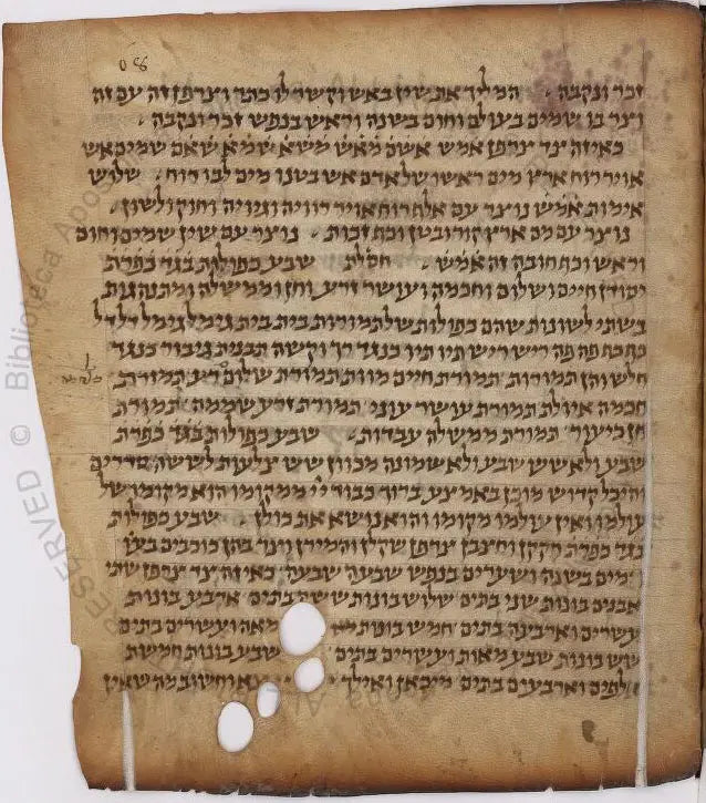Manuscrit Sefer Yetisirah Manuscrit Vat ebr. 299 (X°s)